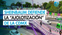 Sheinbaum respalda la "ajolotización" de la CDMX pese a críticas por seguridad y ecología