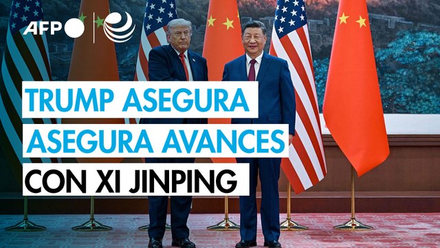 Trump afirma haber cerrado acuerdos comerciales fantásticos con Xi