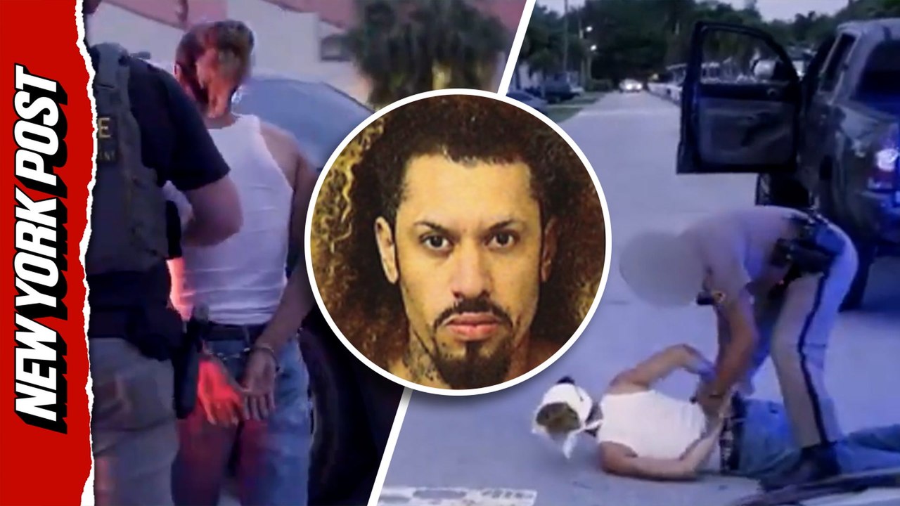 Watch ICE arrest MS-13 gang member during Florida raid