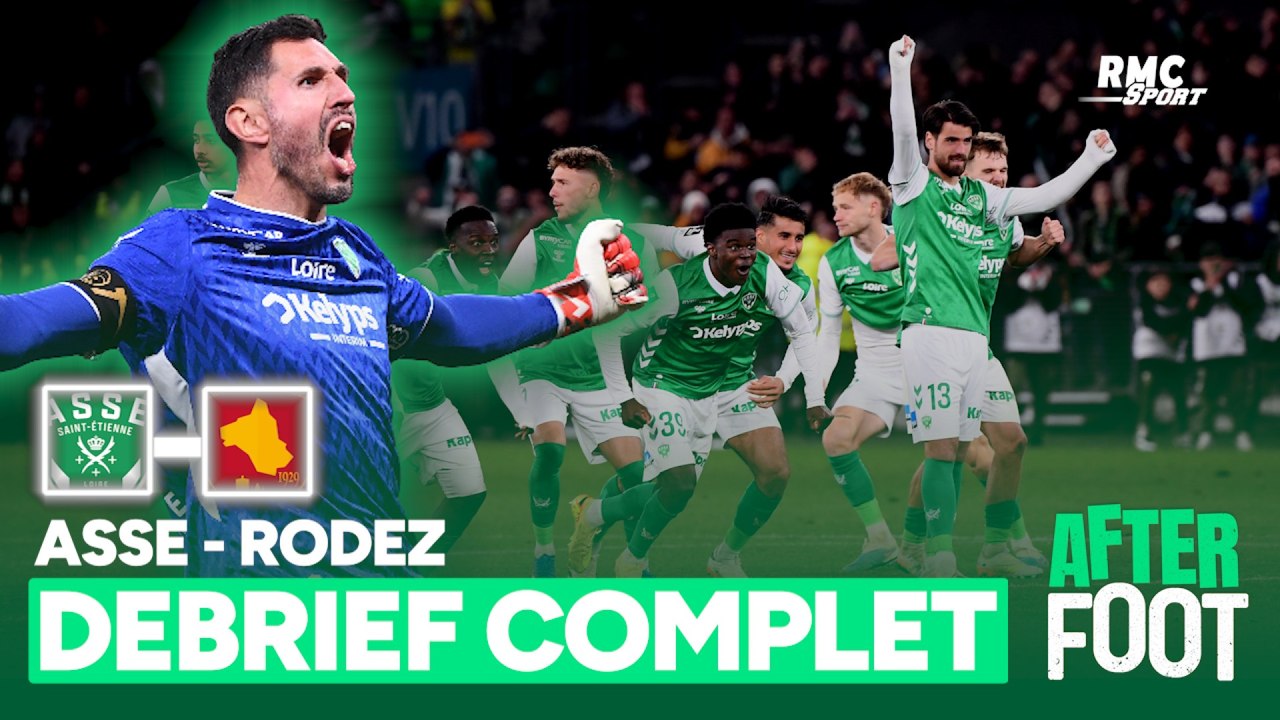 Saint-Étienne à un pas de la Ligue 1 après une séance de TAB de folie face à Rodez !