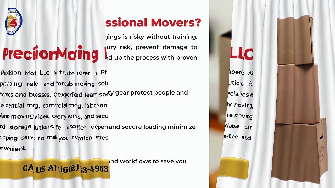 Precision Moving LLC | Mover in Phoenix AZ