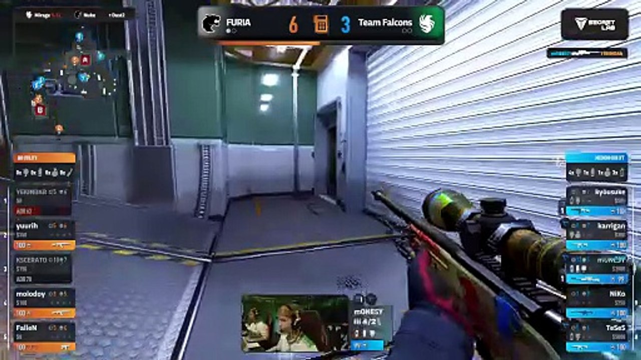 Counter-Strike #358: "m0NESY - 4 AWP kills on the bombsite B retake"