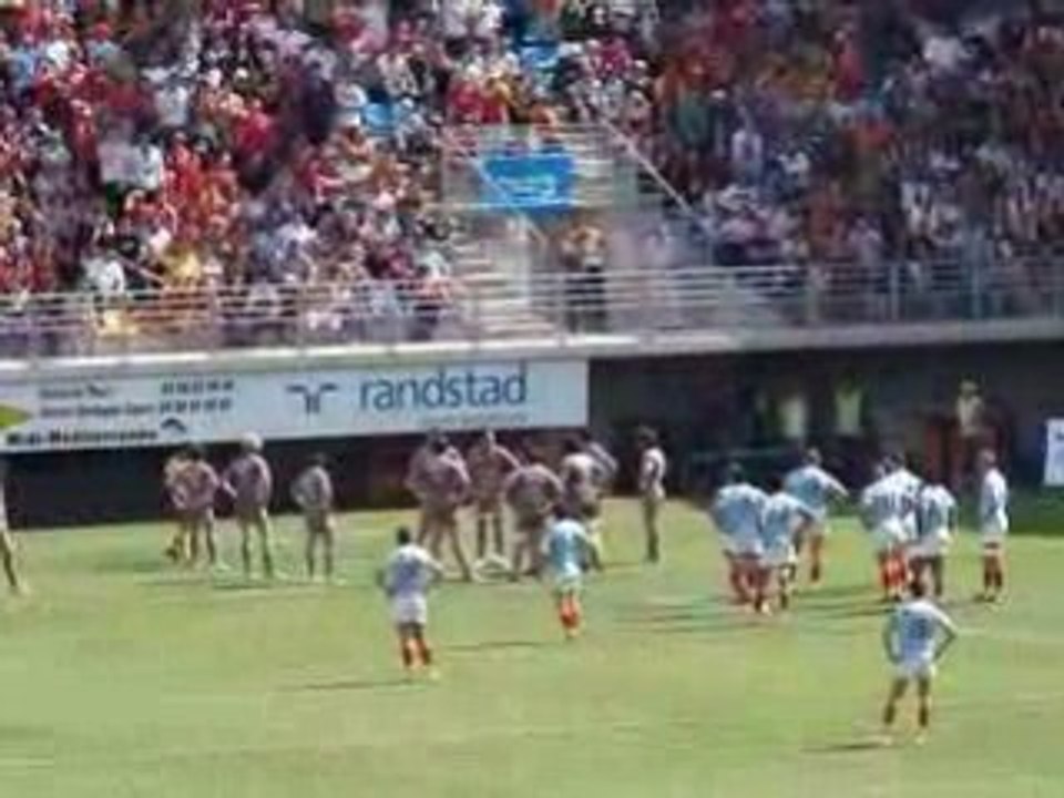 USAP-Stade Français 2008, 2è essai accordé après video