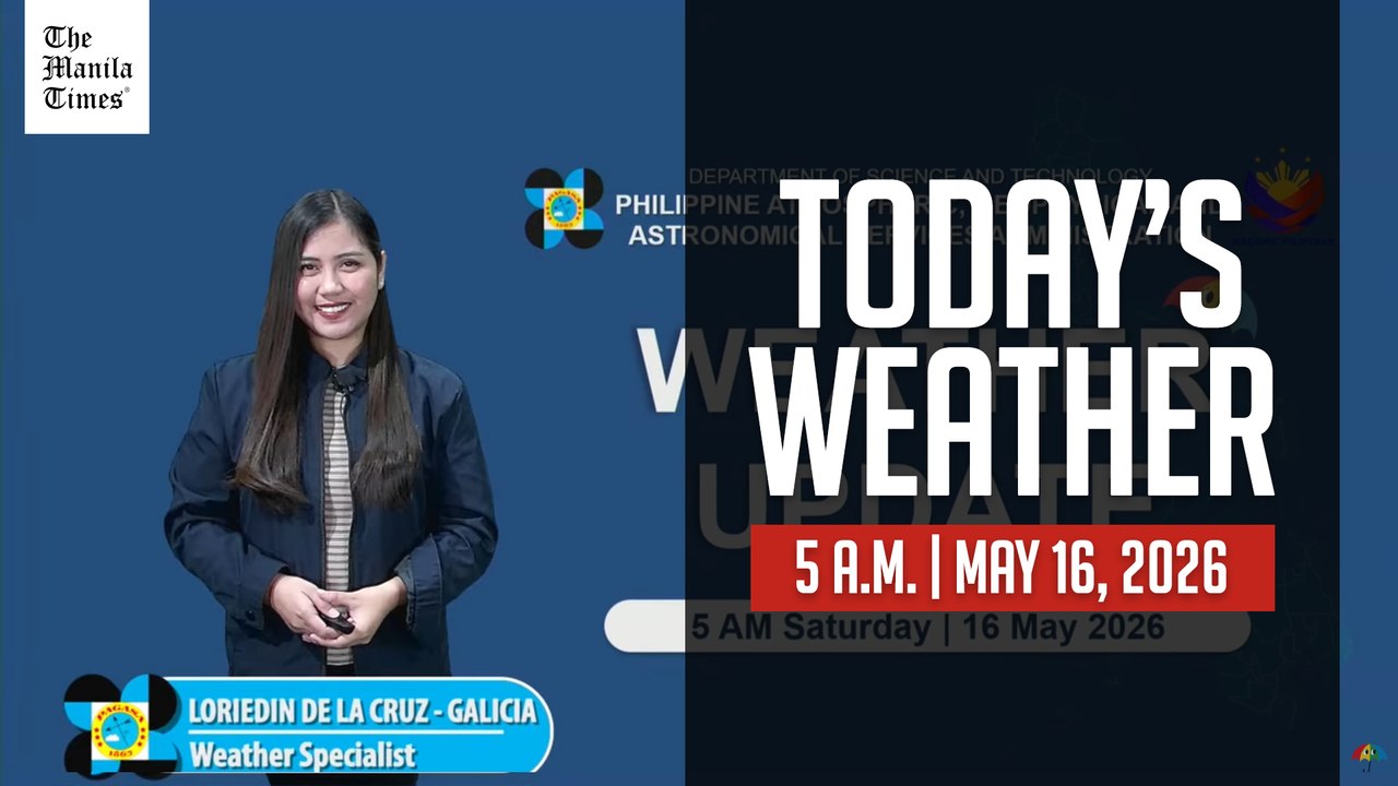 Today's Weather, 5 A.M. | May 16, 2026