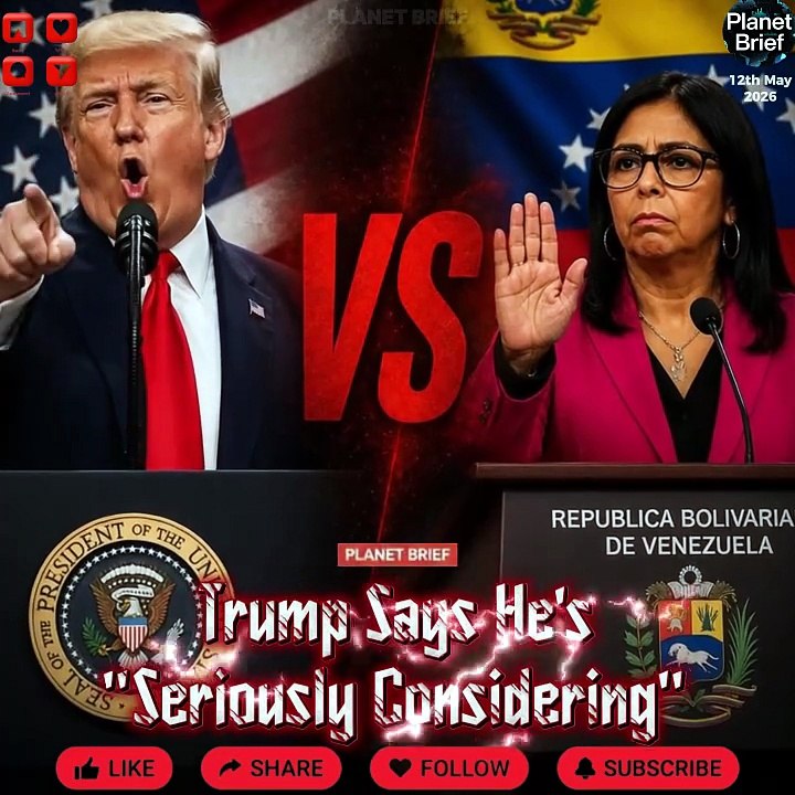 Trump Seriously wants to make Venezuela the 51st state of America
