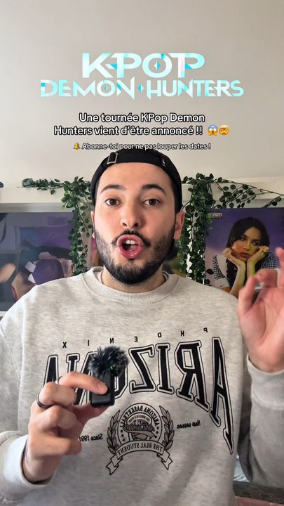 Une tournée Kpop Demon Hunters vient d’être annoncée !! 😱🤯