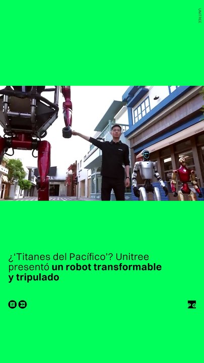 La compañía china de robótica Unitree presentó el GD01