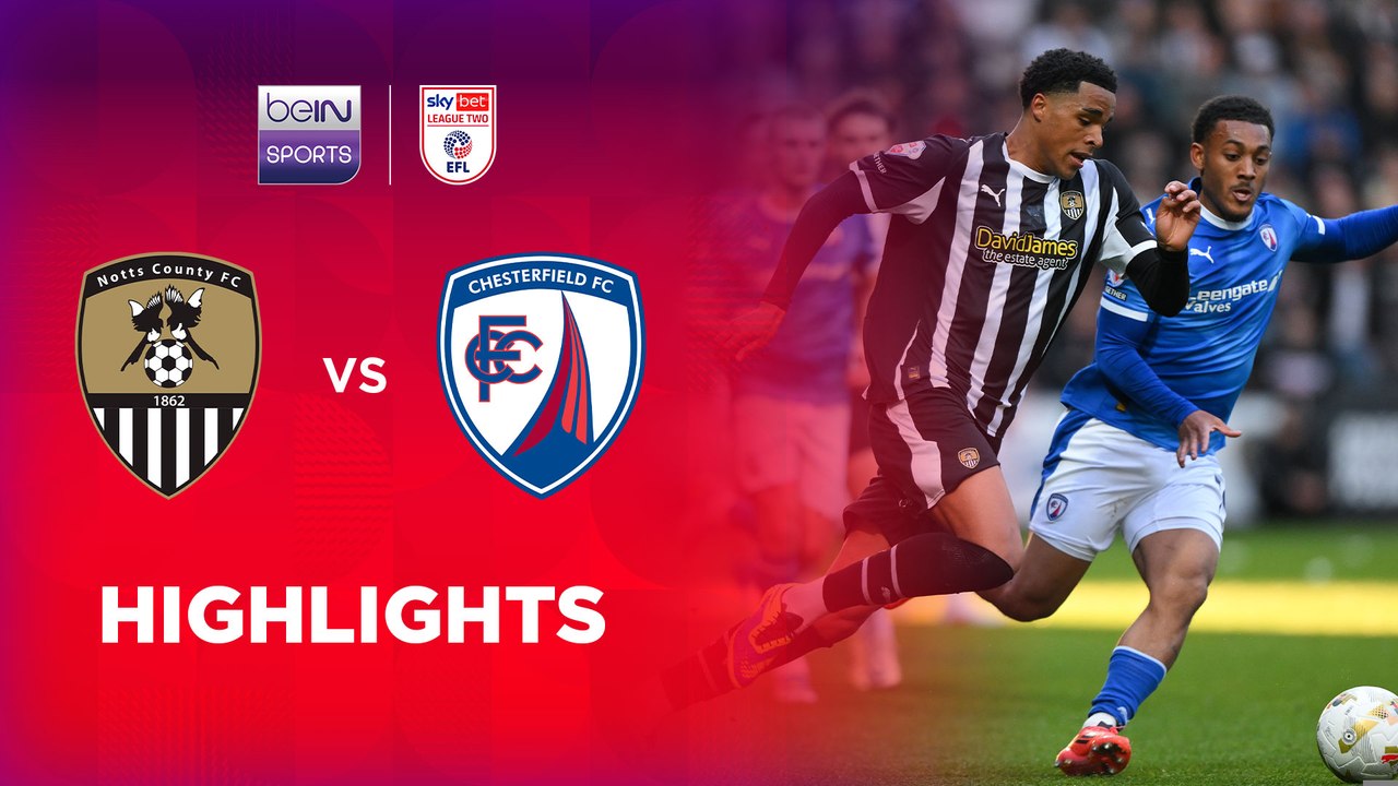 Notts County v Chesterfield