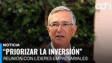 Reunión con líderes empresariales