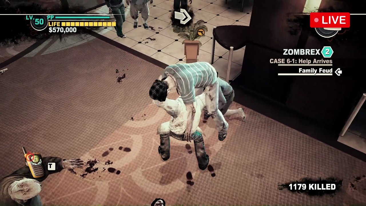 Free Roam 4 and Combat 4 | Gorilla Press Slams, Powerbombs, Head Smashes , Punt Kicks and Groin Kicks  | Dead Rising 2