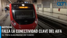 🚨¡Última Hora! Caos en el Tren Suburbano al AIFA: reportan retrasos y trenes detenidos
