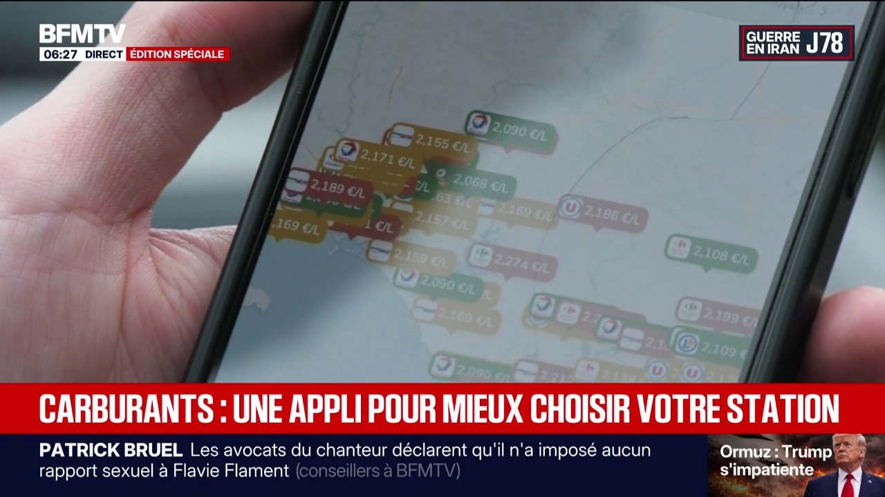 Flambée des prix du carburant: cette application permet de trouver la station-service la moins chère
