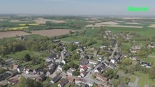 Le Brabant wallon vu du ciel :  Folx-les-Caves, le mystère de ses galeries souterraines
