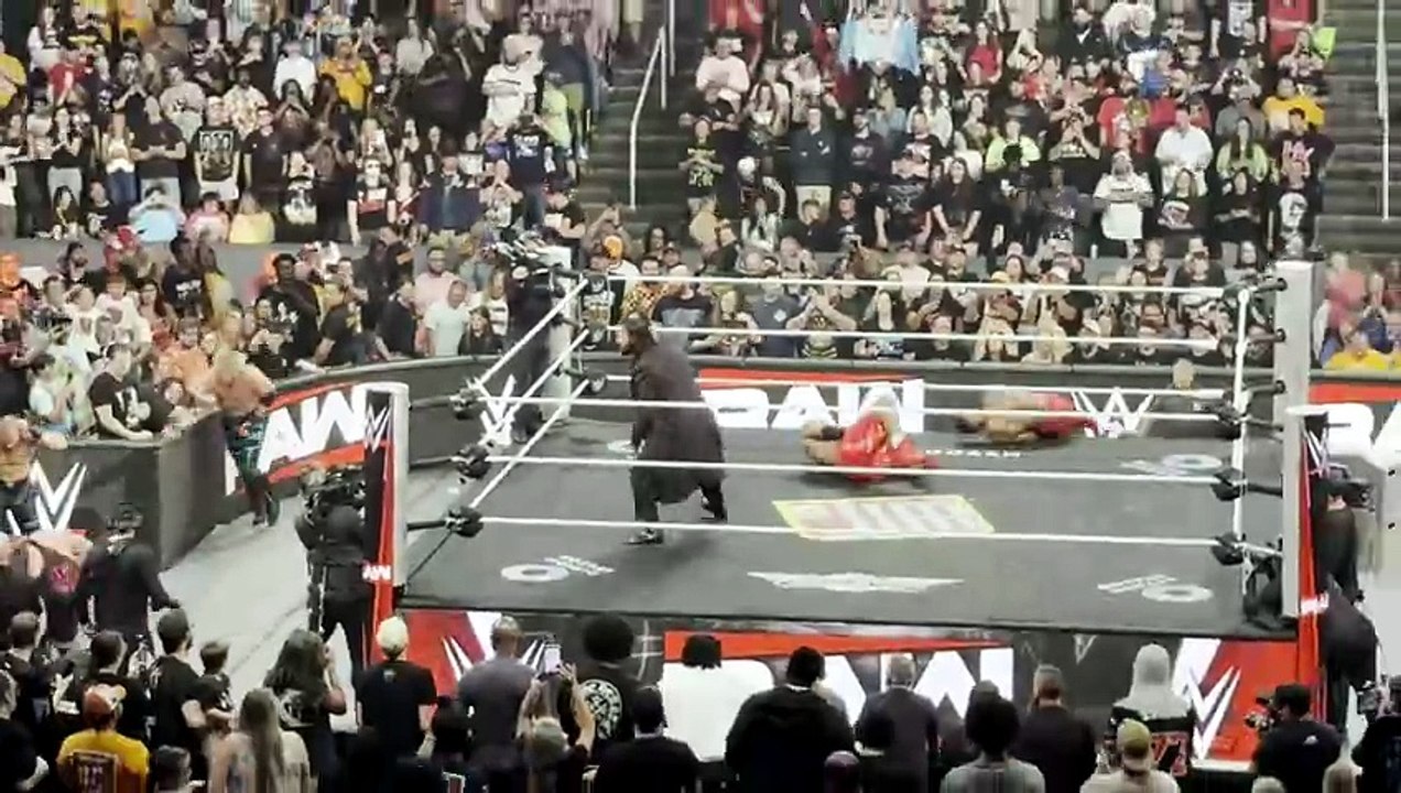 What Happens with Seth Rollins and The Street Profits Off Air during Commercial at WWE Raw 5/11/2026