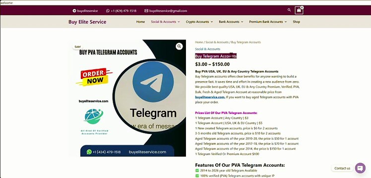 Top 12 Best Sites to Buy Telegram Accounts (PVA & Aged)