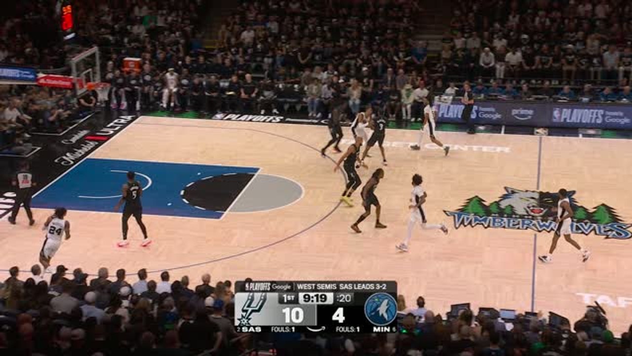 Castle in the sky! Stephon gets up for huge slam