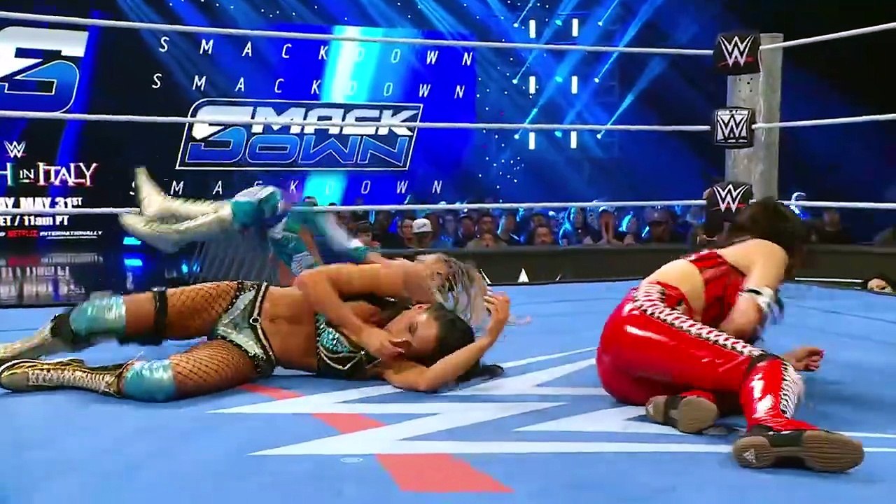 WWE SMACKDAWN 15 MAY 2026 PAIGE & BRIE BELLA VS GIULIA & KIANA JANES FULL MATCH