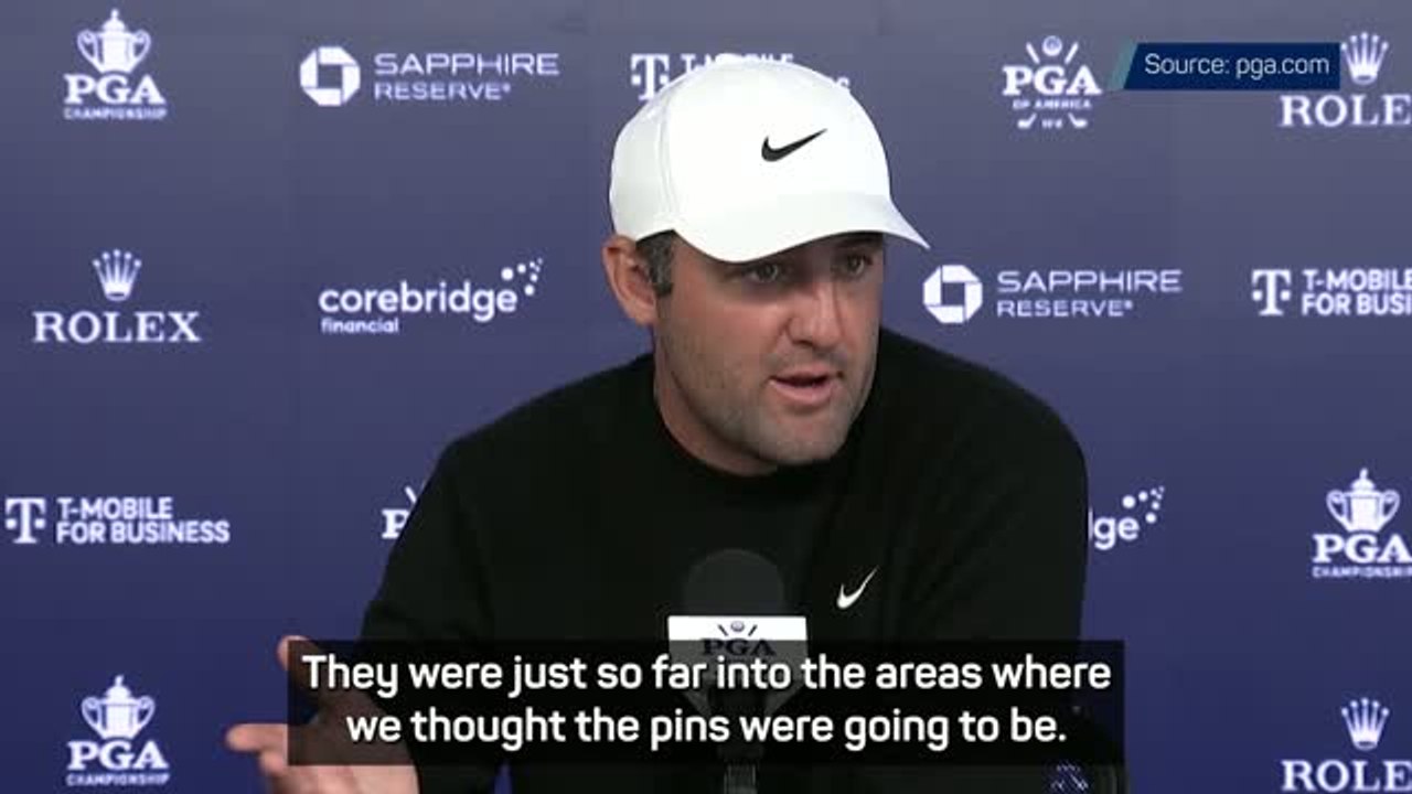 Scheffler criticises 'absurd' pin placement