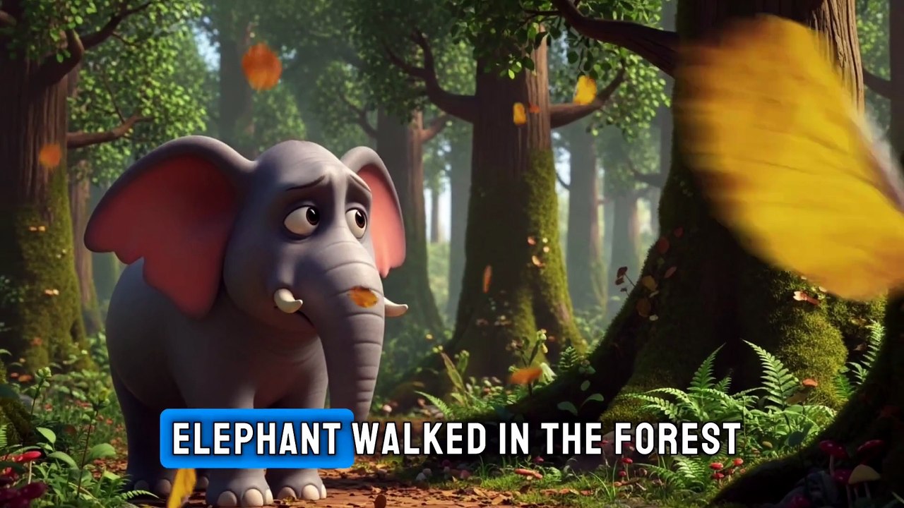 Lonely elephant-kids story