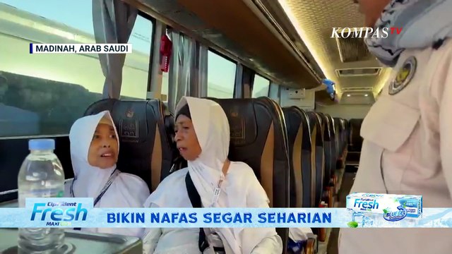 Kisah Perjalanan Jemaah Haji Indonesia dari Madinah ke Mekkah Dimulai | KOMPAS SIANG