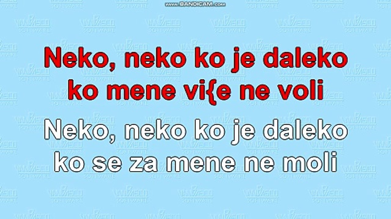 Garavi sokak - Neko ko je daleko - KARAOKE