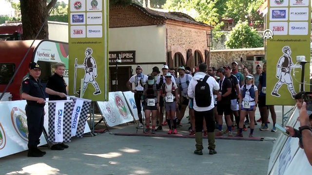 Efeler Yolu Ultra Trail Yarışları başladı | Ajansspor | AA