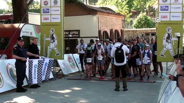 Efeler Yolu Ultra Trail Yarışları başladı | Ajansspor | AA
