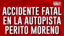 Accidente fatal en la AU Perito Moreno: bajó a revisar un desperfecto y fue embestido