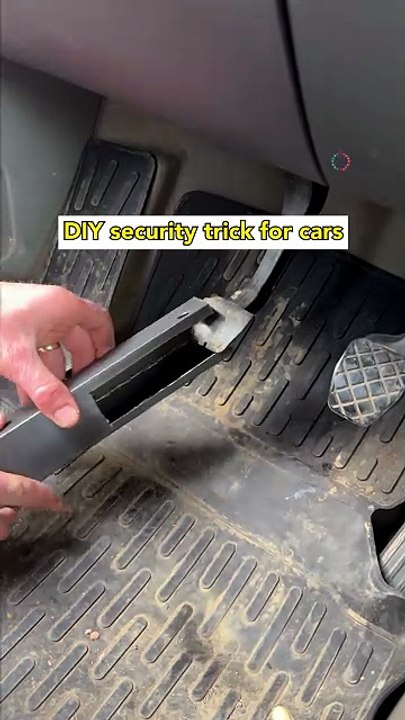 DIY security trick for cars 🚘⚡