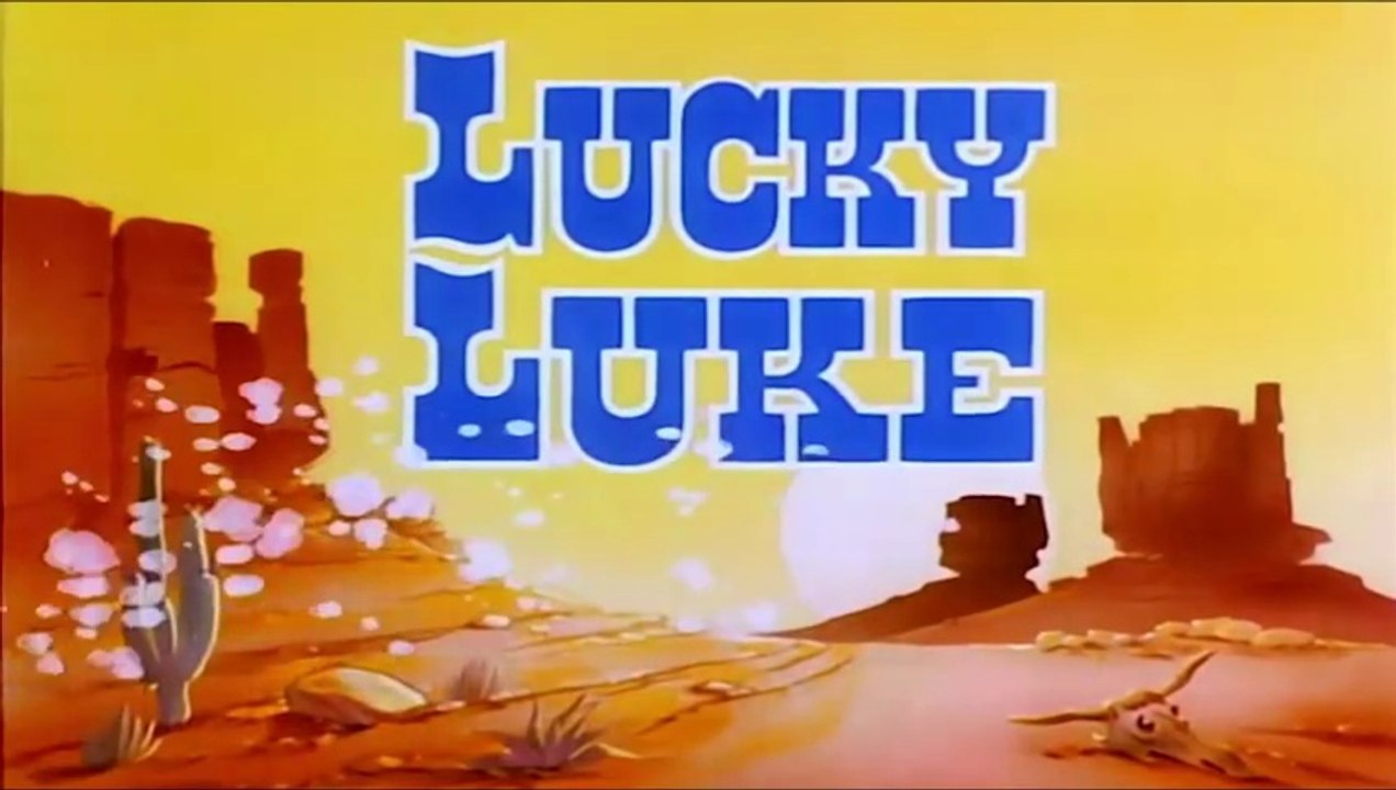 Lucky Luke - Zeichentrickfilm mit 4 Episoden der Fernsehserie