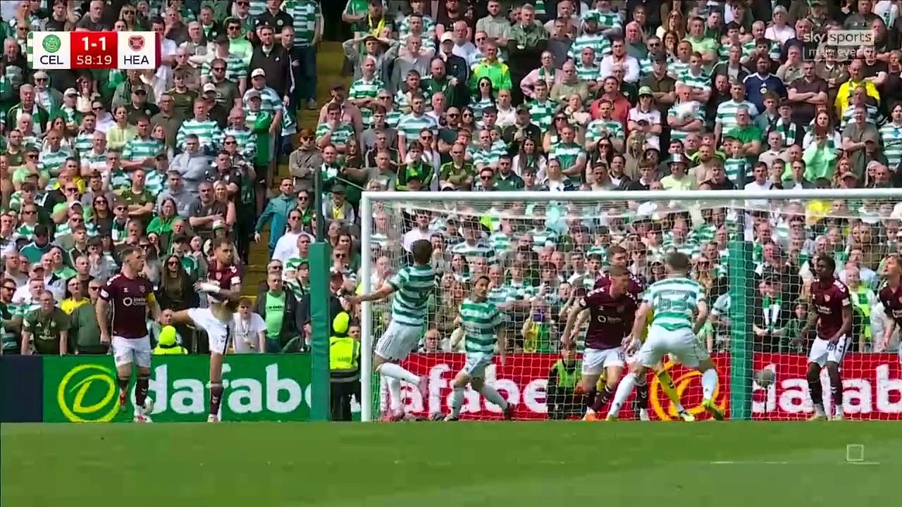 Celtic Vs Hearts 2 half