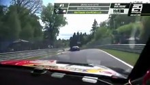 24H Nurburgring 2026 Race Verstappen Incredible Save Airborne