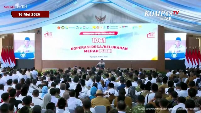 FULL! Pidato Lengkap Presiden Prabowo Seharian di Jawa Timur, Resmikan Kopdes hingga Puji Polri TNI