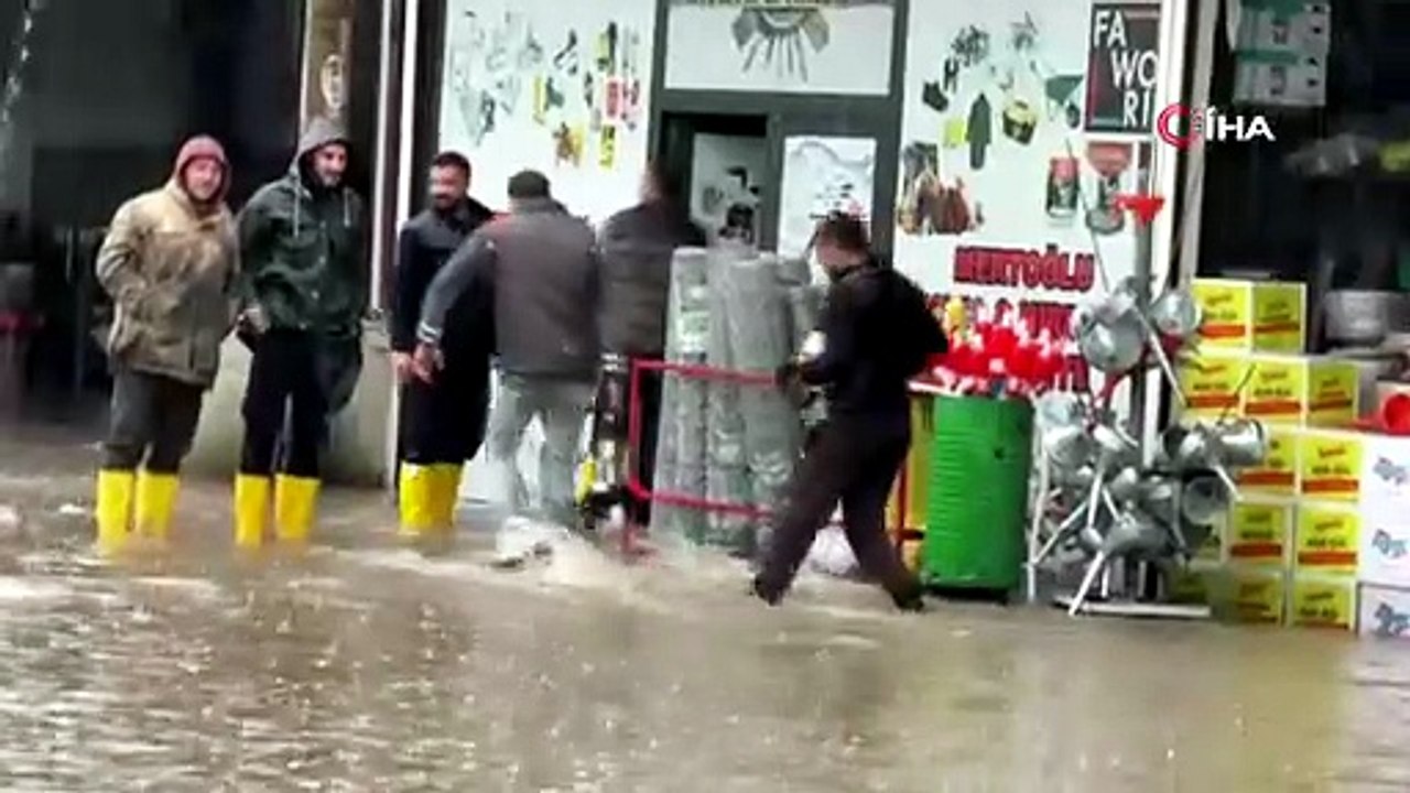 Sanayi Sitesi Sular Altında Kaldı!