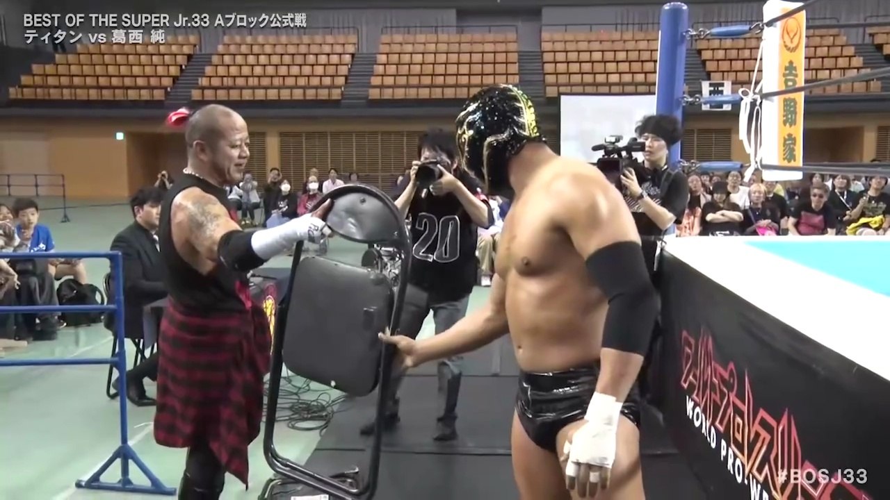Titan vs. Jun Kasai - A Block Tournament Match: NJPW Best Of The