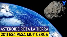 Del tamaño de un avión: el asteroide 2011 ES4 pasa cerca de la Tierra