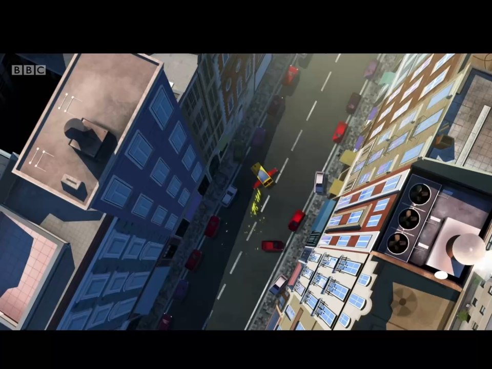Danger Mouse begins again but only when the cast say their names (no nicknames included)