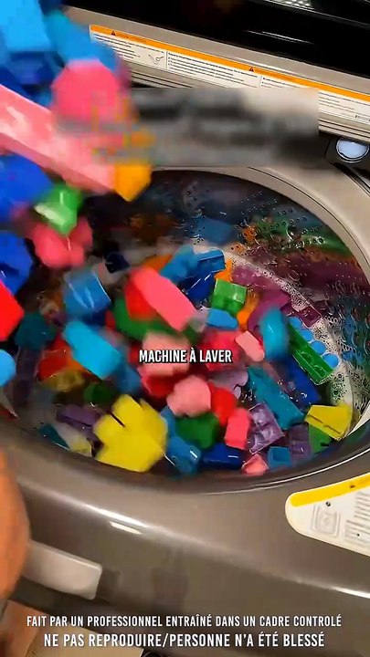 Ceux qui lavent leurs legos dans la machine