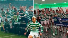 Celtic y Julián Araujo se coronan campeones de la Premiership escocesa y así lo celebran
