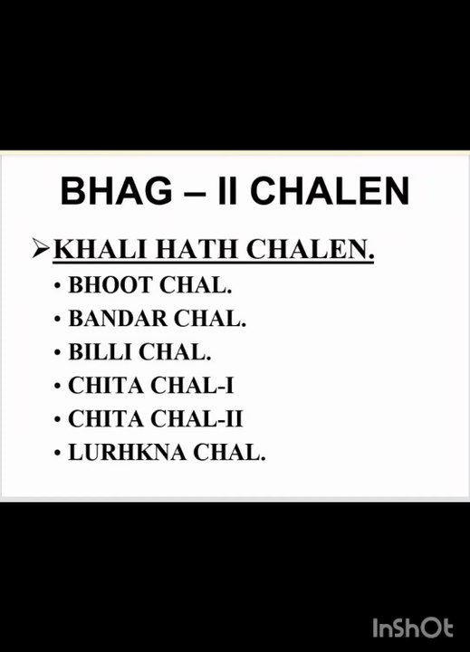 KHALI HAATH CHAALEN, RIFLE KE SATH CHALEN, LMG ke sath CHAAL