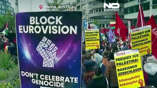 Finale Eurovision a Vienna oscurata dalle proteste per la partecipazione di Israele