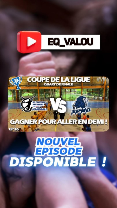 Épisode 36 Quart de finale de Coupe de la ligue ! 🔥 #Handball #Hand #Match #Youtube #Sports