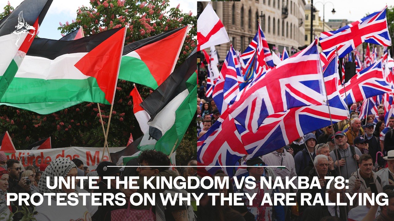 'Tommy Robinson can do one': Rival protesters on why they are rallying in London