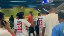 جمهور الزمالك في المترو متوجها لملعب المباراة
