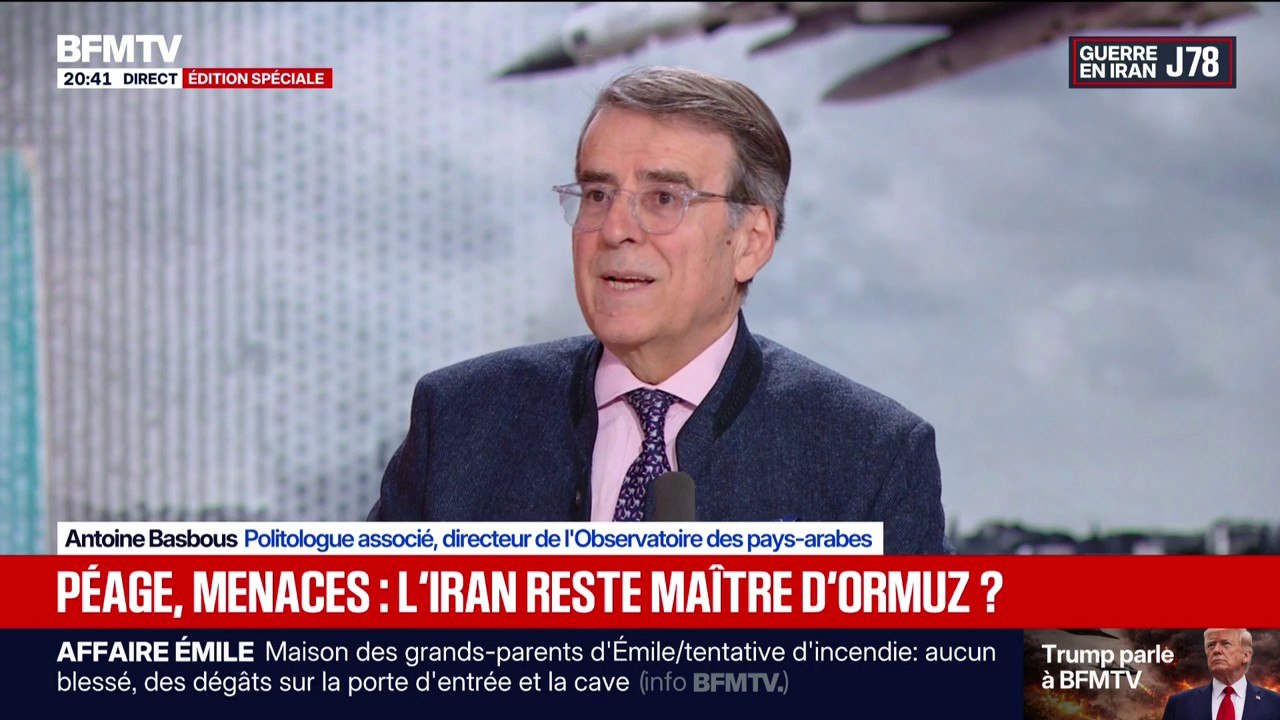 Guerre au Moyen-Orient: "Le statu quo n'est pas tenable pour les Américains, il est tenable pour les Iraniens", estime Antoine Basbous