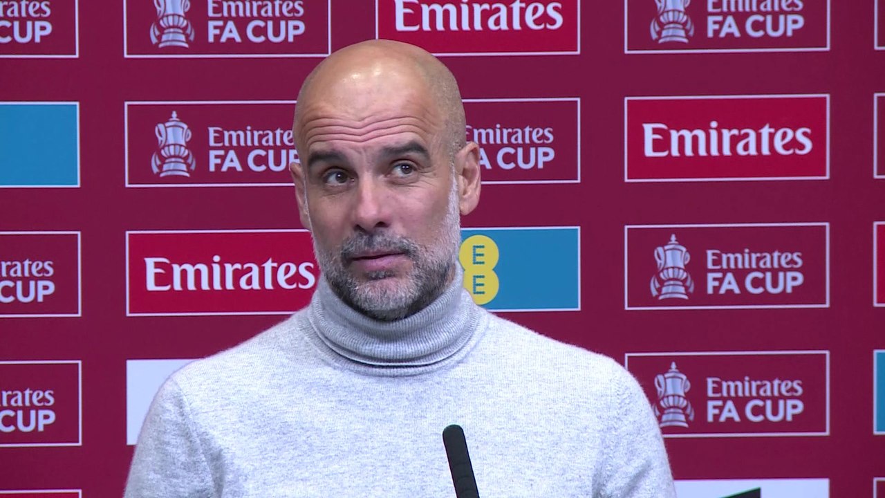 Man City manager Pep Guardiola reflects on their 1-0 FA Cup final win over Chelsea