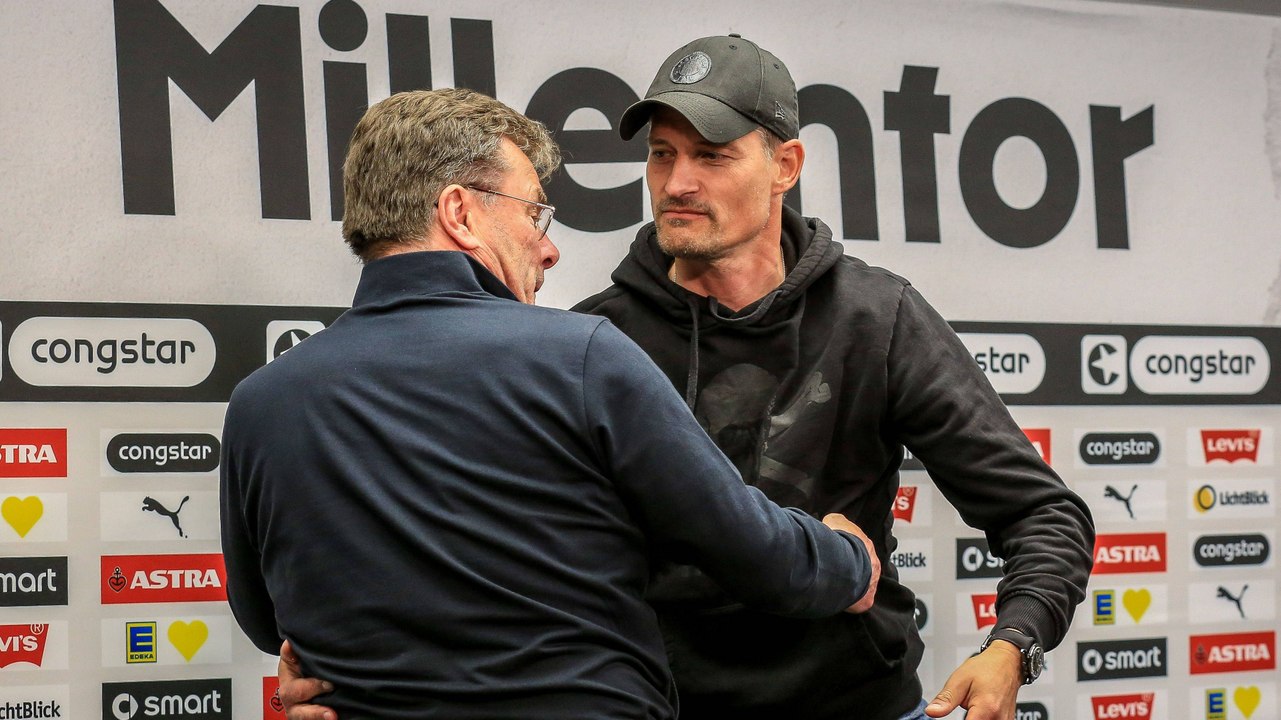 Hecking fühlt mit St. Pauli: 'Letztes Jahr sind wir hier abgestiegen'
