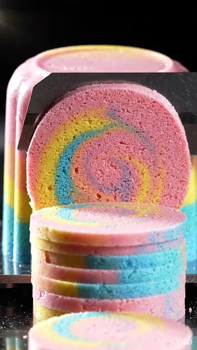 Satisfying Rainbow Soap Cylinder Slicing | ASMR Colorful Soap Cutting