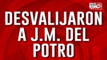 Delincuentes ingresaron a la casa de Juan Martín del Potro y la desvalijaron