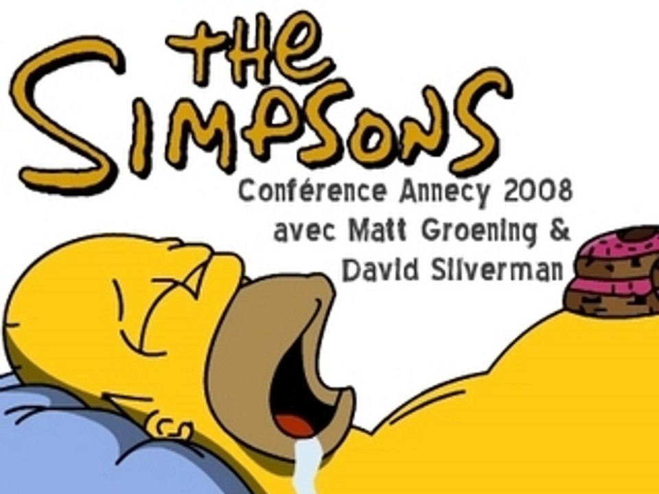 Conférence Simpson Extravaganza - Annecy 2008